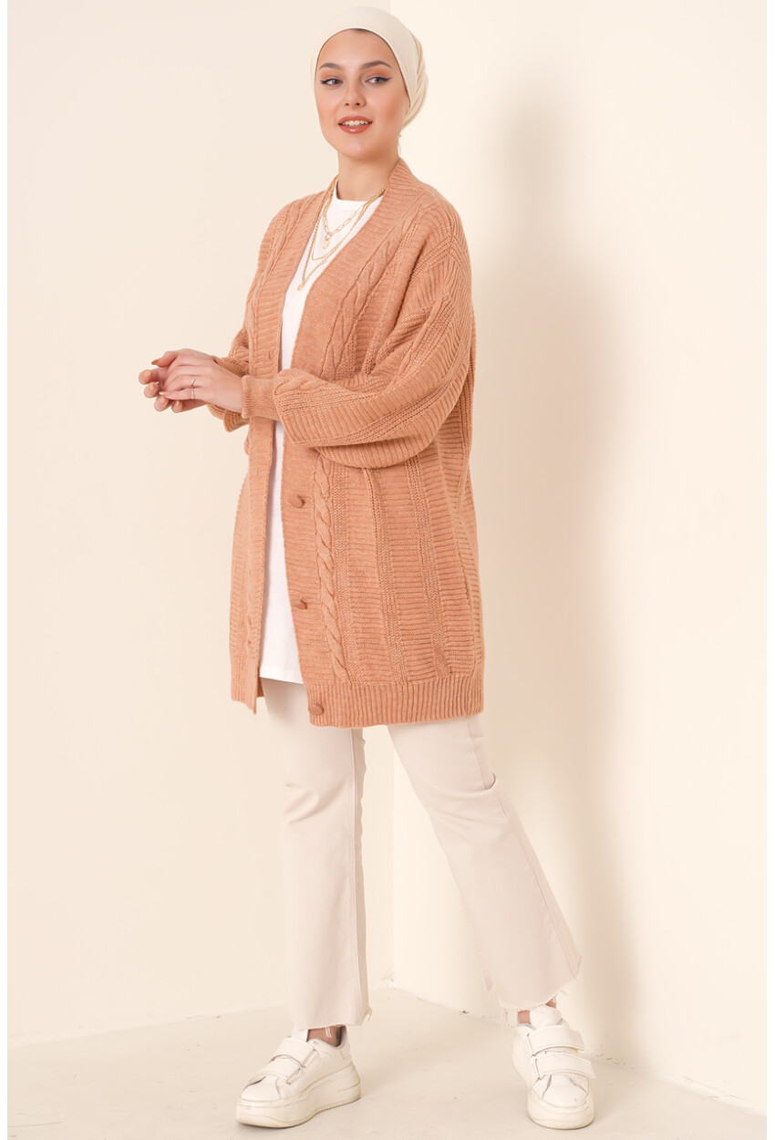15768 Hijab Knit Cardigan