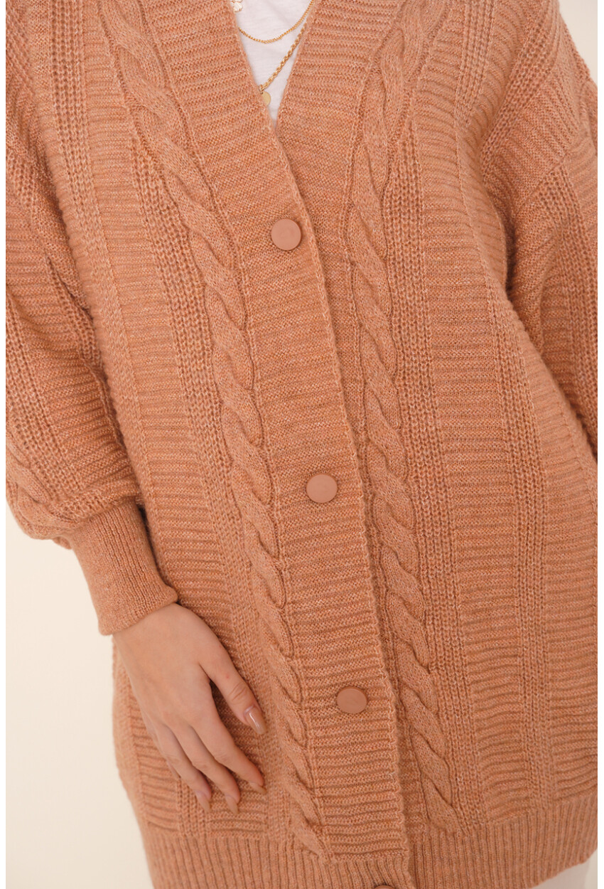 15768 Hijab Knit Cardigan