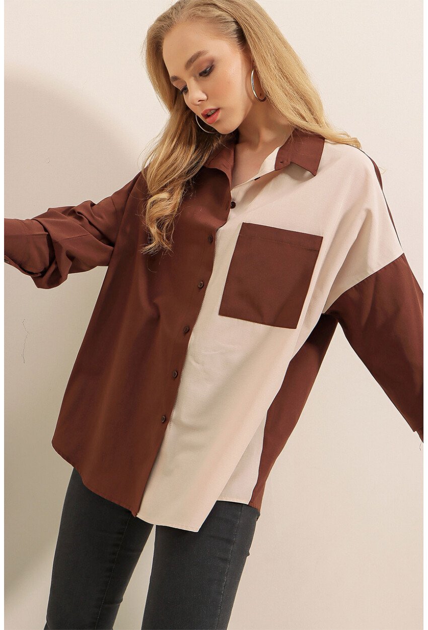 20116 Block Color Shirt