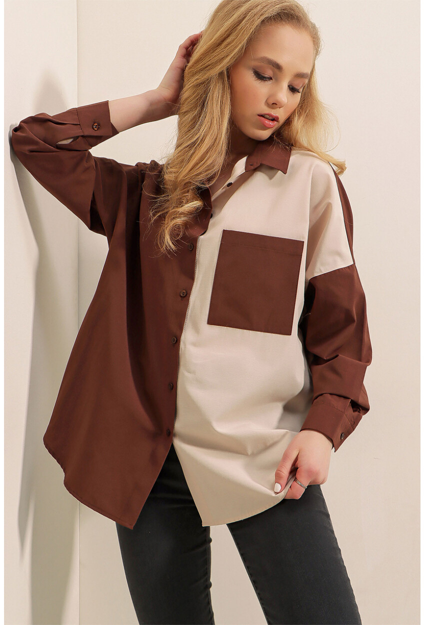 20116 Block Color Shirt
