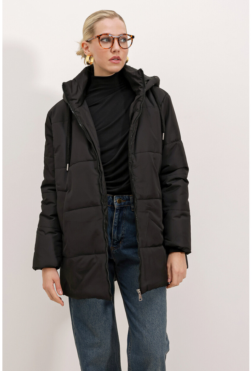 Hooded Oversized Puffer Coat