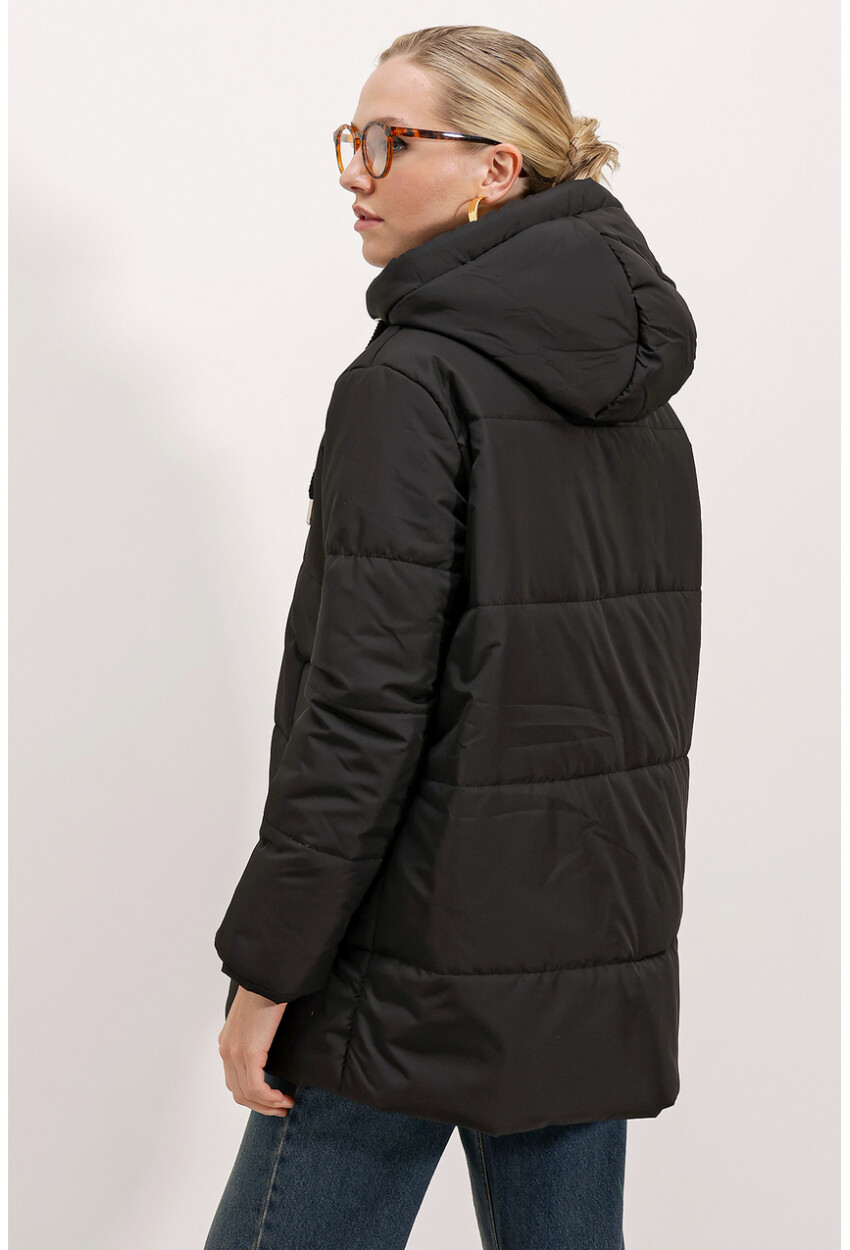 Hooded Oversized Puffer Coat
