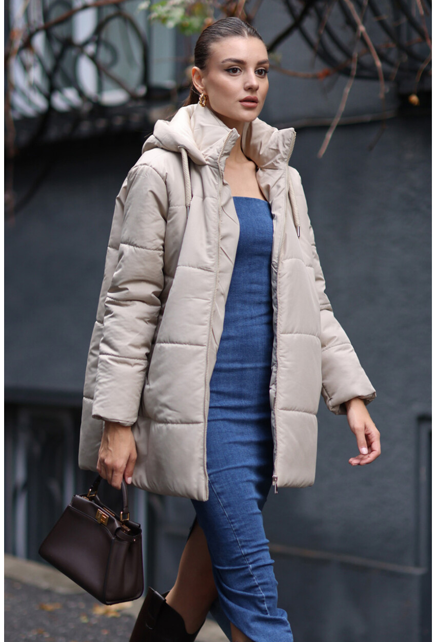 Hooded Oversized Puffer Coat