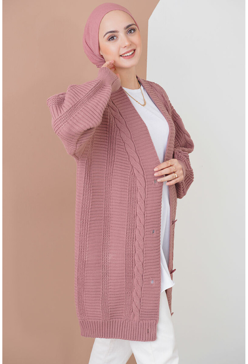15768 Hijab Knit Cardigan