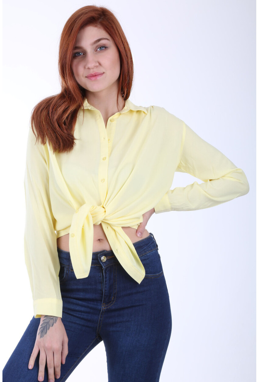 3627 Plain Shirt Without Pockets