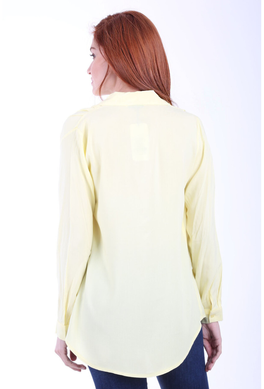 3627 Plain Shirt Without Pockets