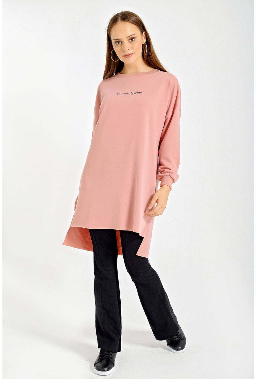 4207 Oversized Printed Sweatshirt