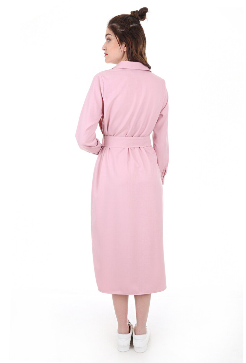 5733 Double Pocket Trench Coat