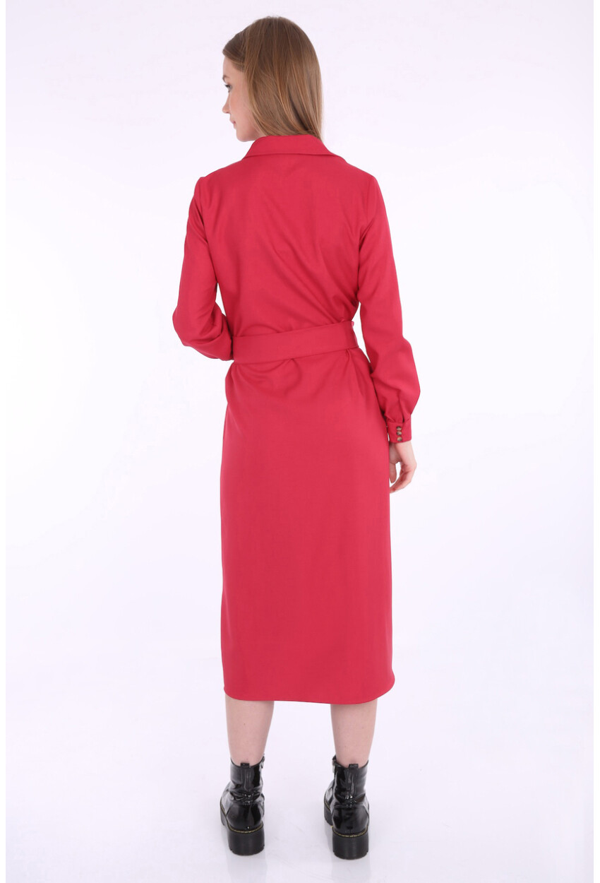 5733 Double Pocket Trench Coat