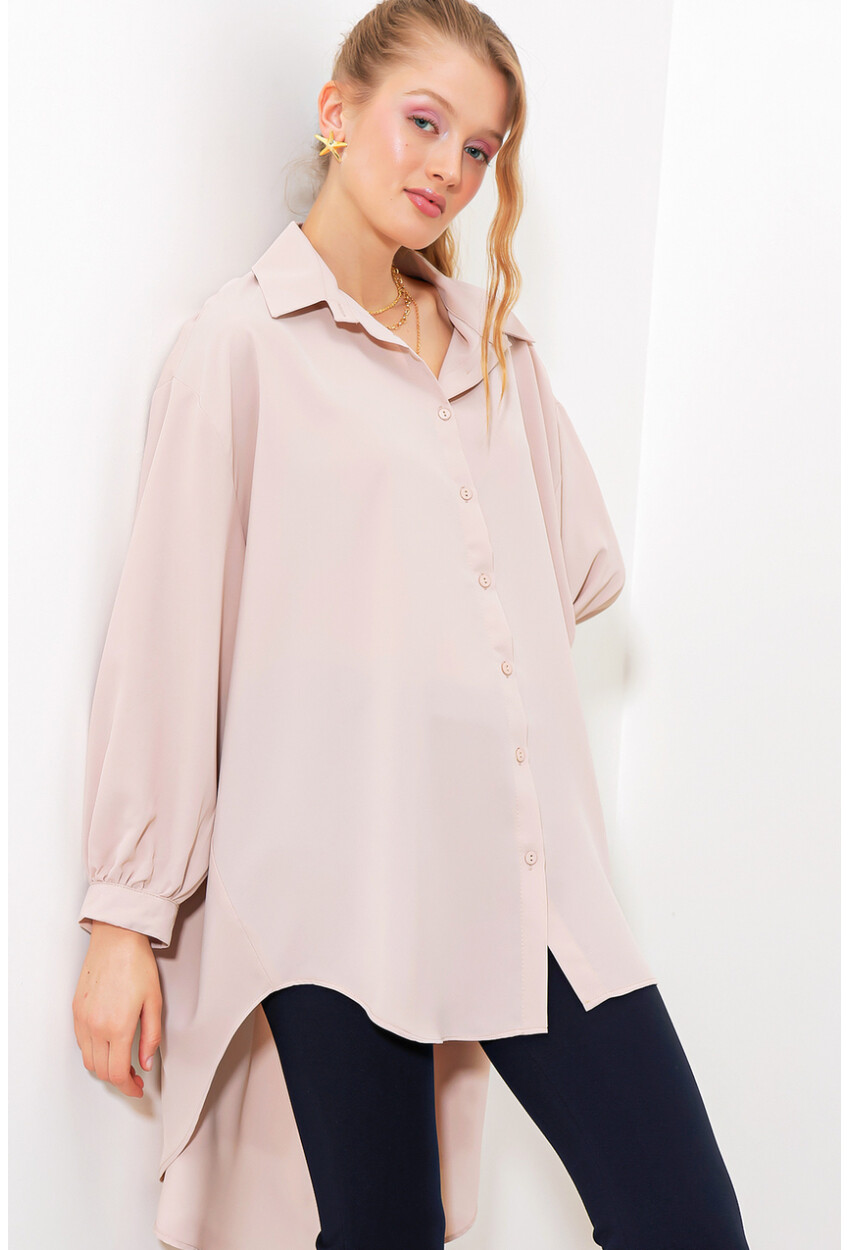 5916 Oversized Shirt Tunic