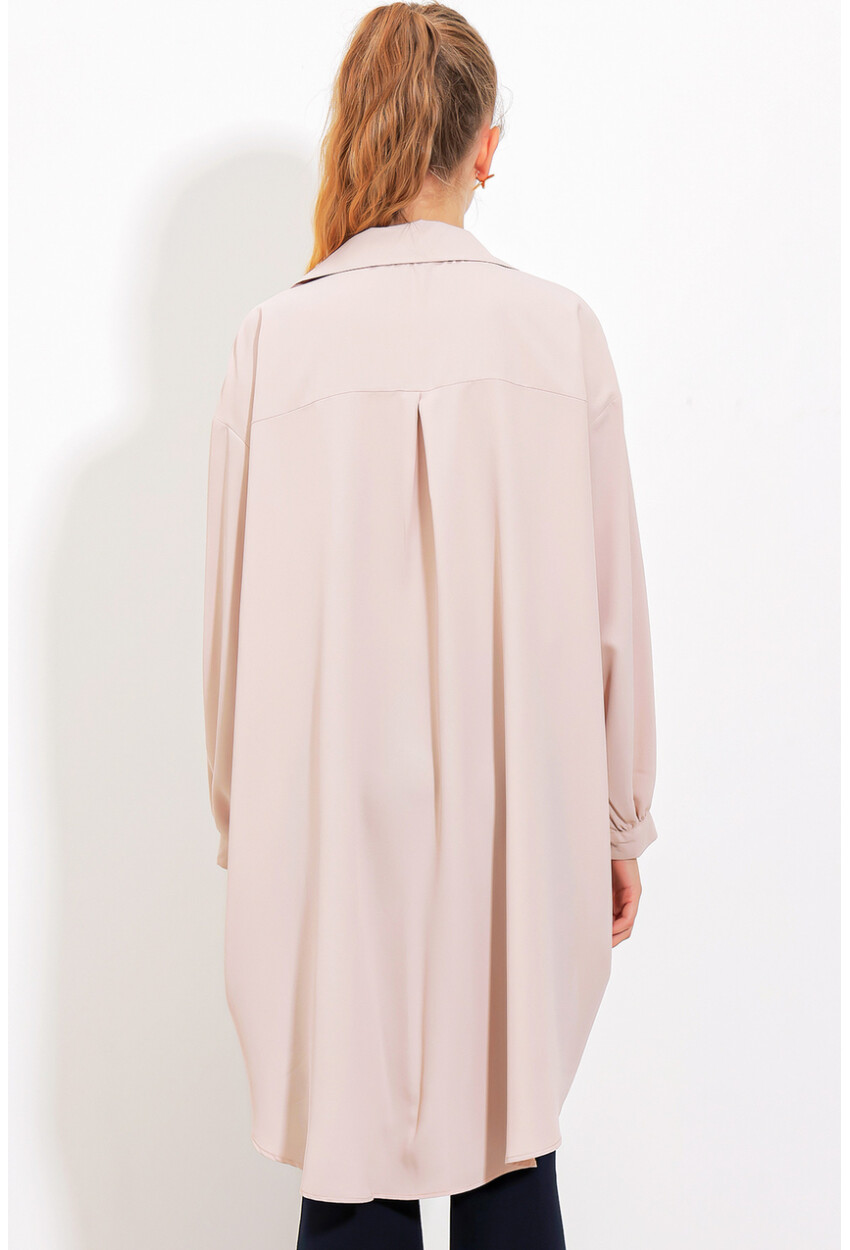 5916 Oversized Shirt Tunic