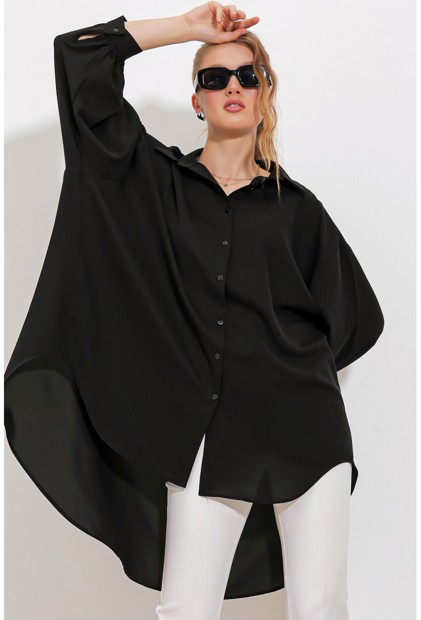 5916 Oversized Shirt Tunic