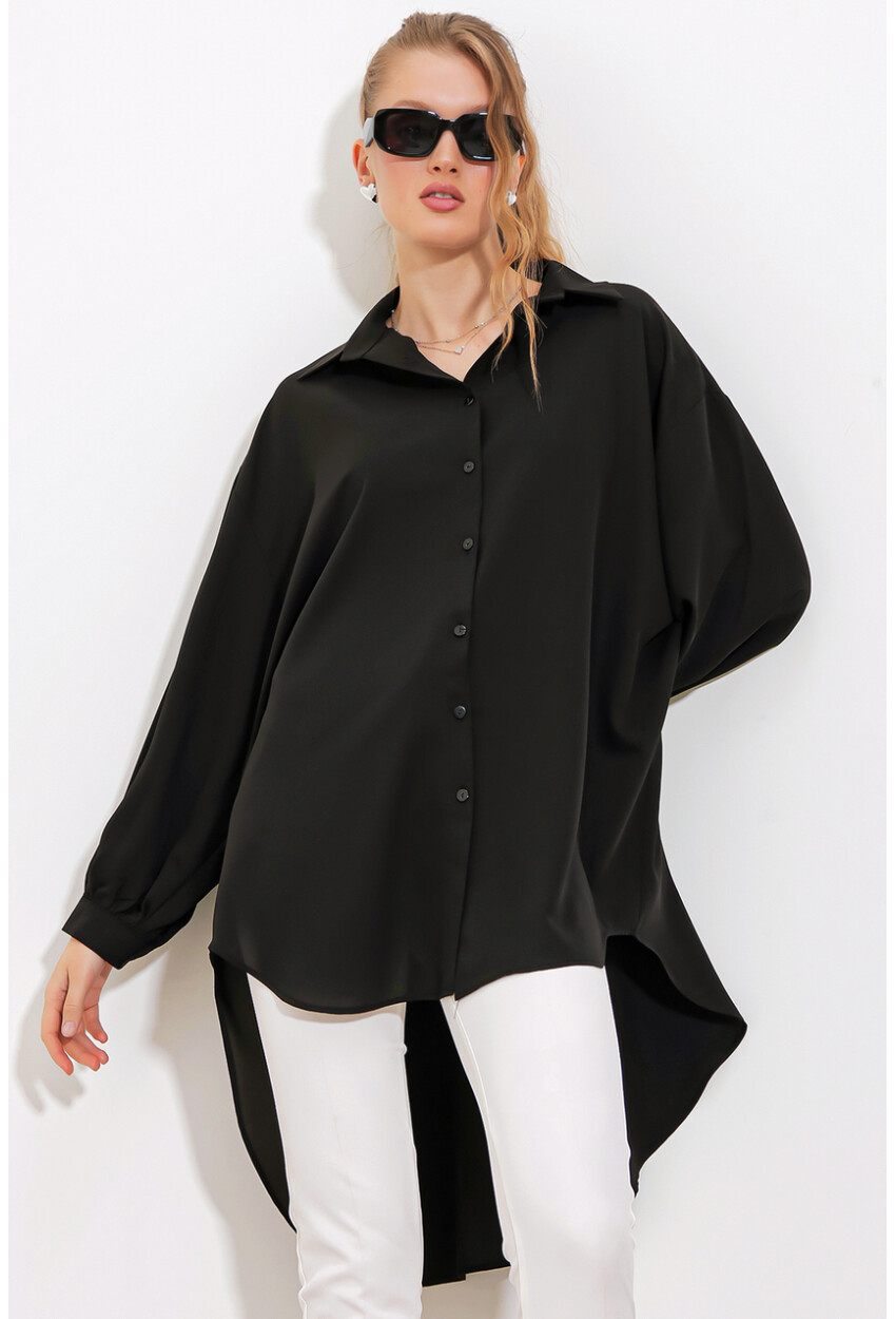 5916 Oversized Shirt Tunic