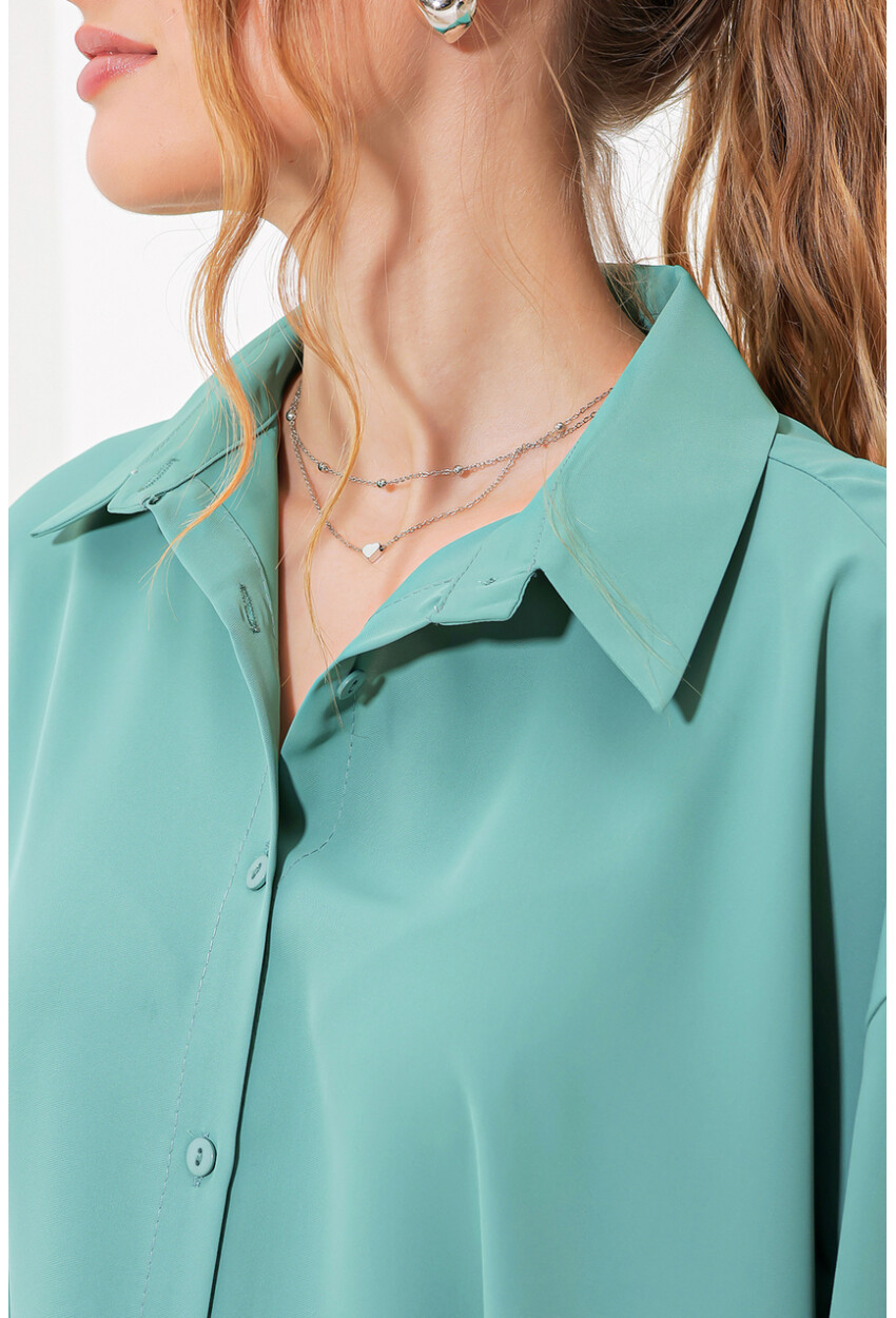 5916 Oversized Shirt Tunic