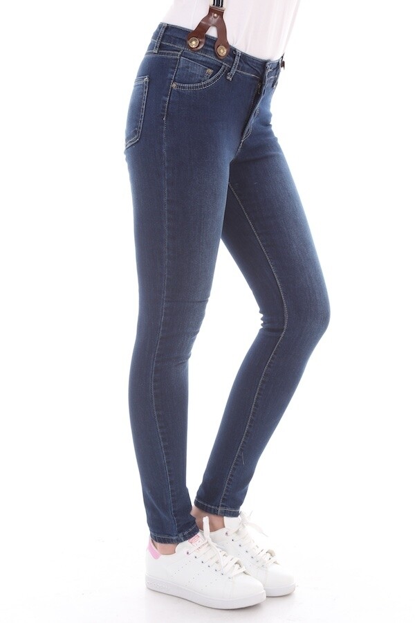 6326 Slopet Kemerli Kot Pantolon
