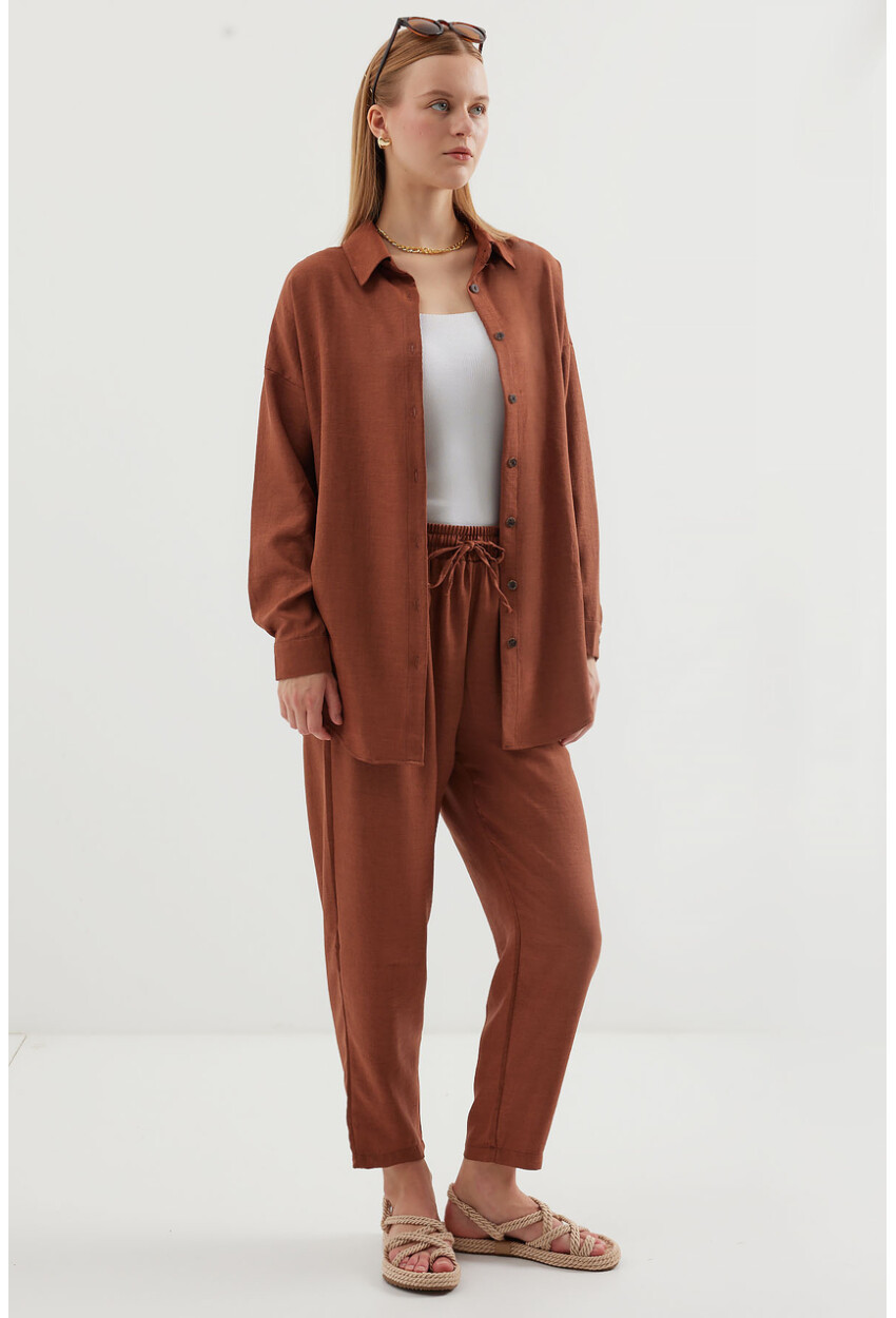 6622 Linen Two-Piece Set