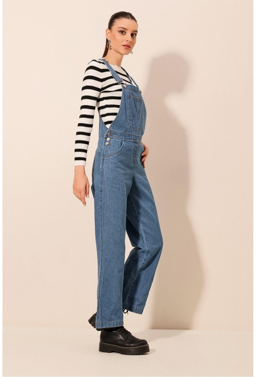 7024 Denim Salopet Tulum