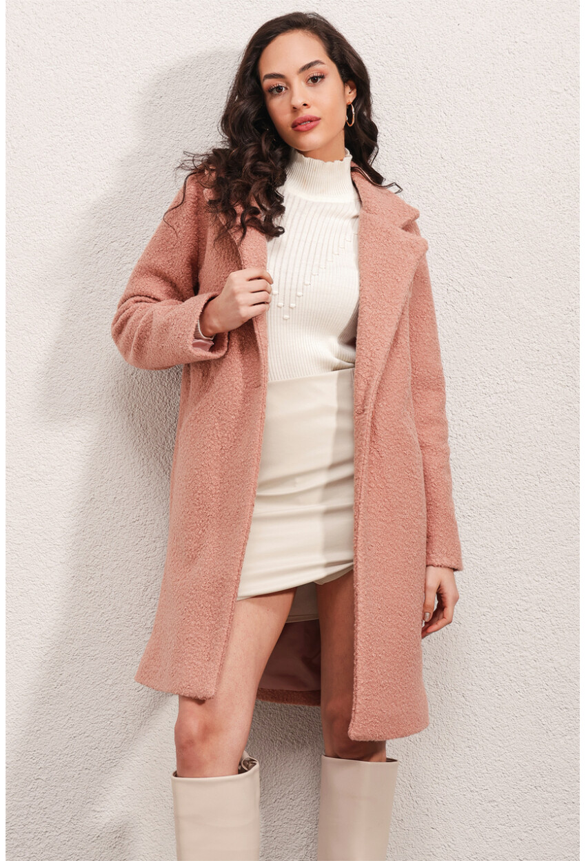 9082 Oversize Kaşe Kaban