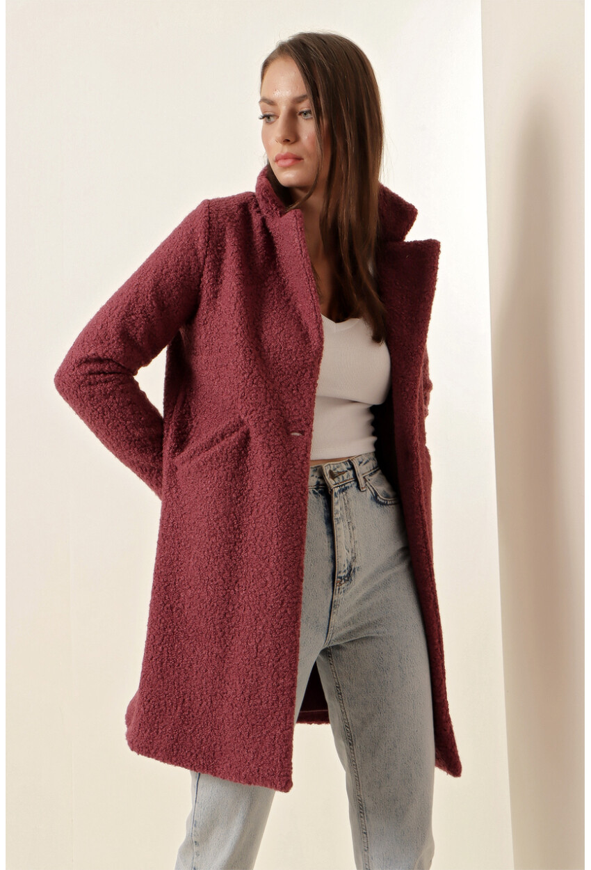 9082 Oversized Wool Coat