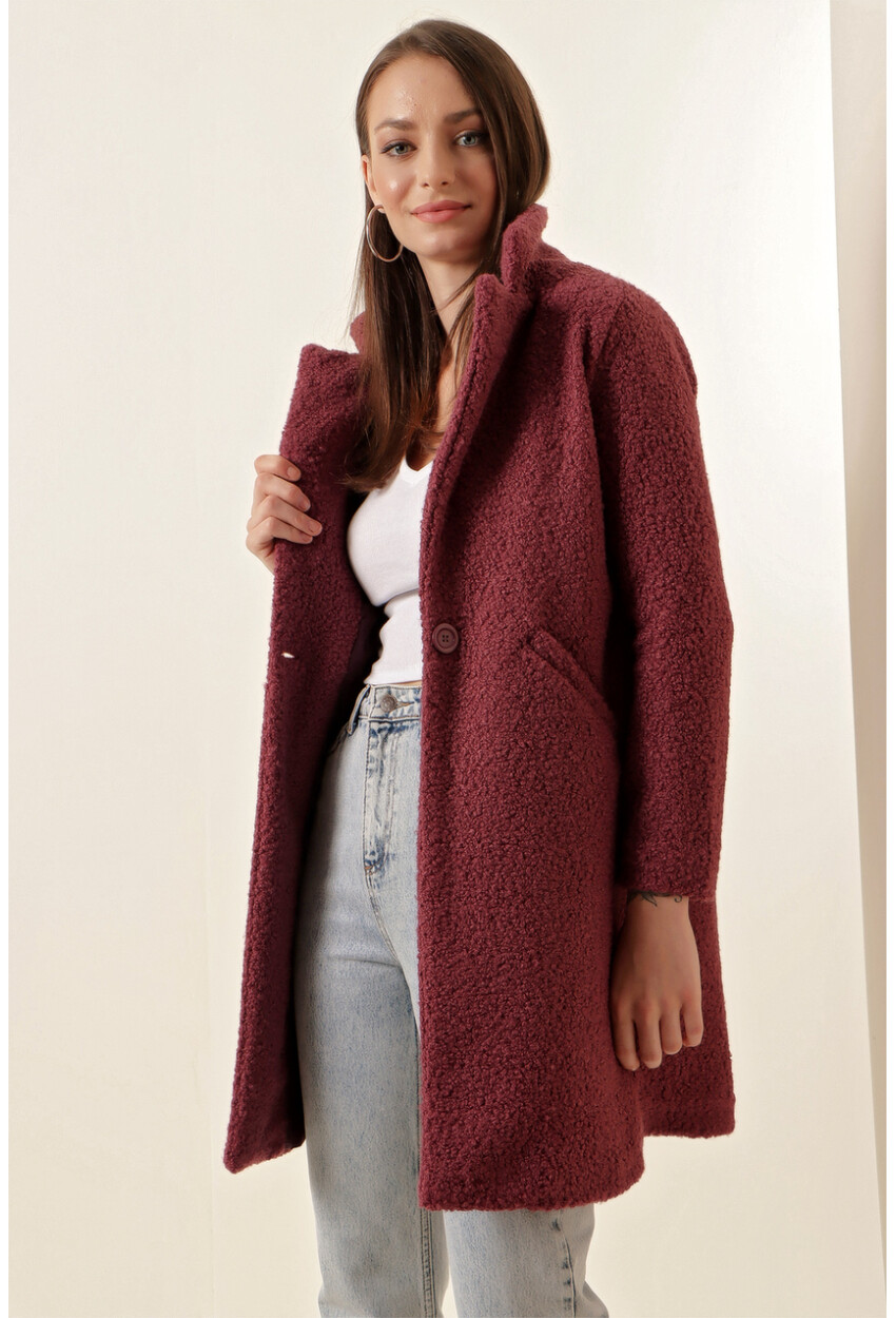 9082 Oversized Wool Coat