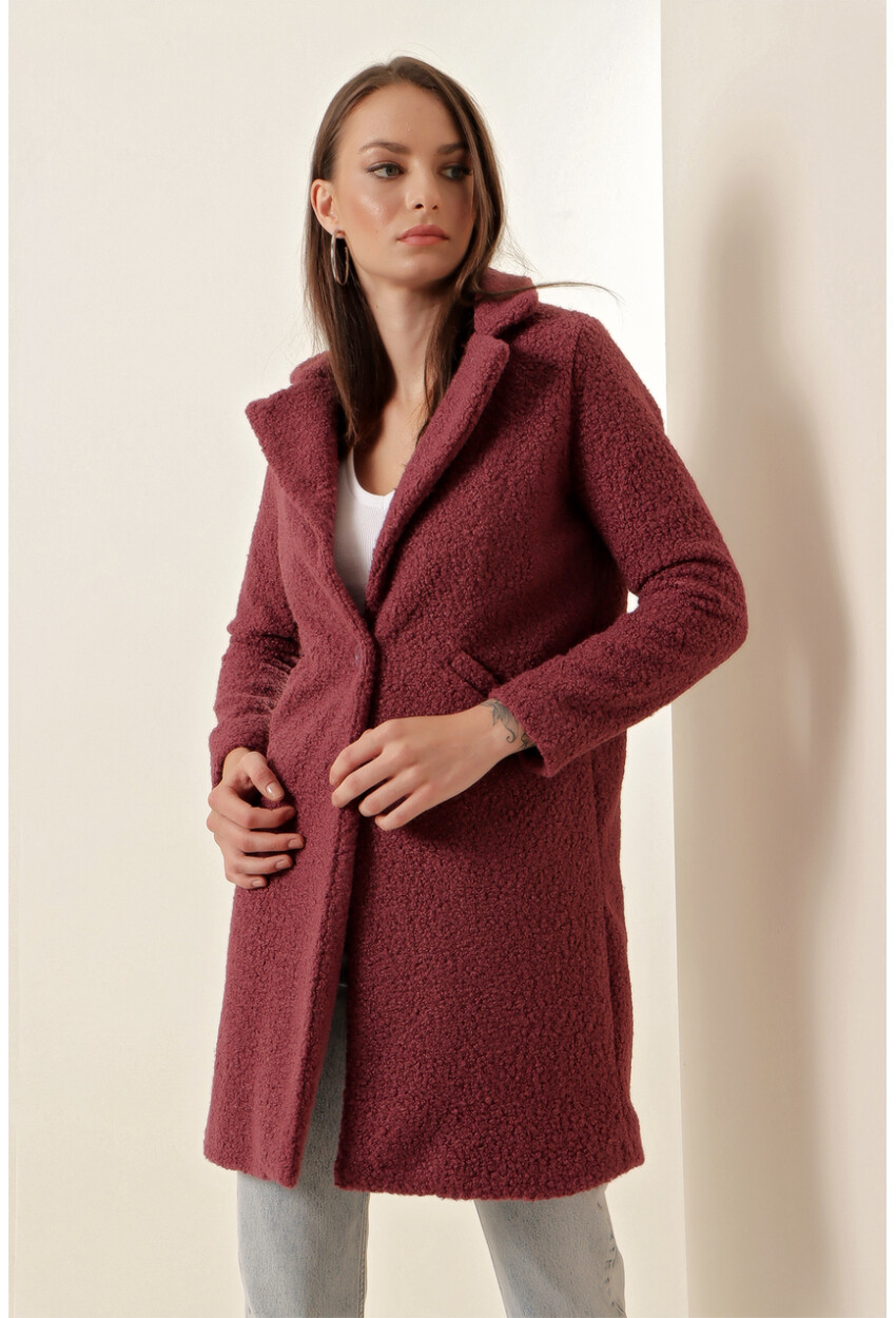 9082 Oversized Wool Coat