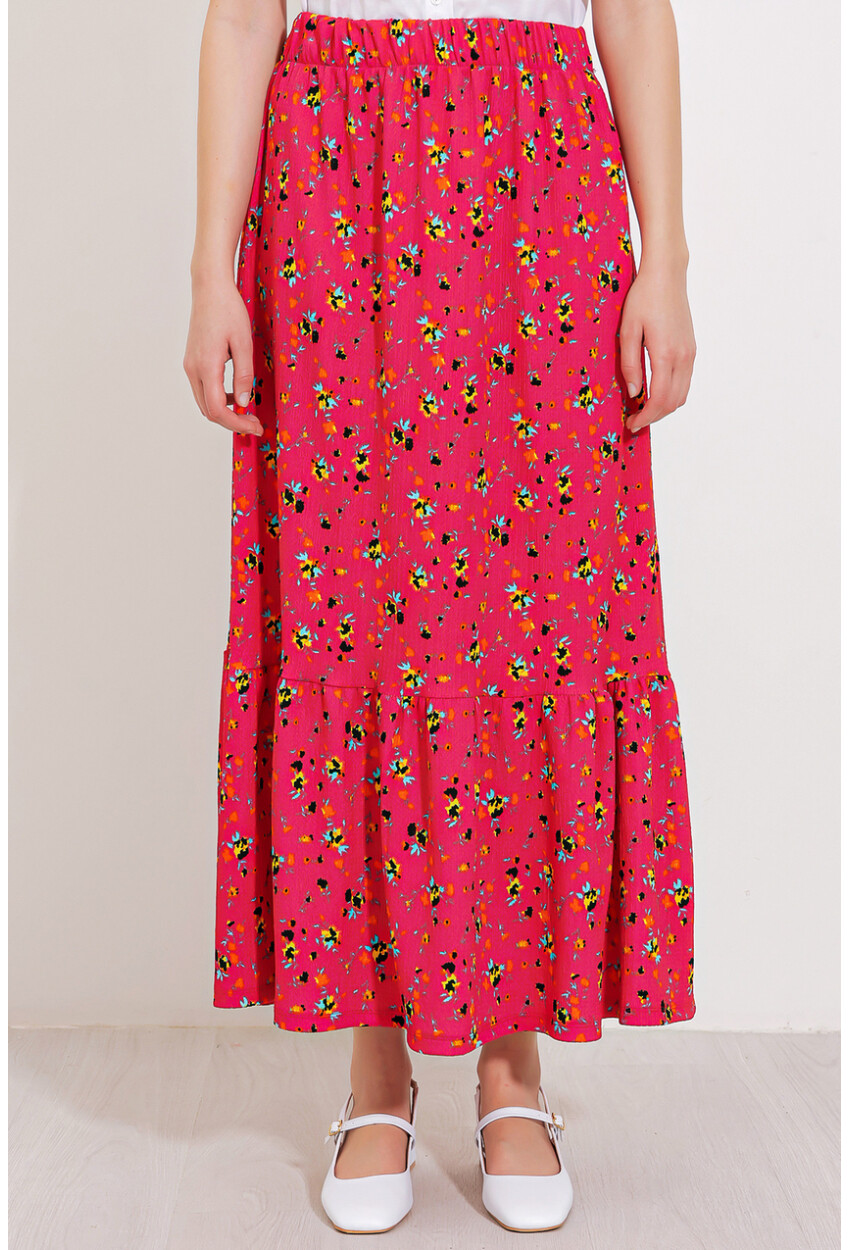 1886 Long Knit Skirt