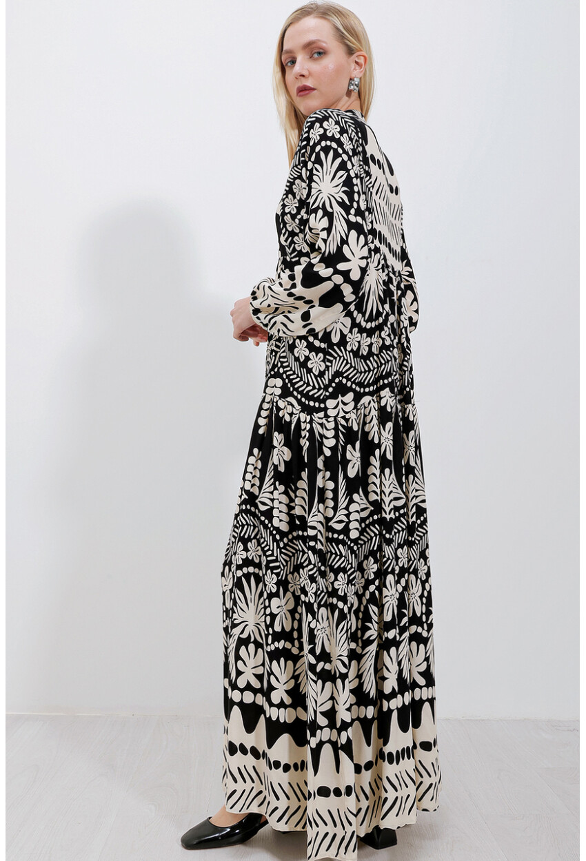 2423 Authentic Patterned Dress