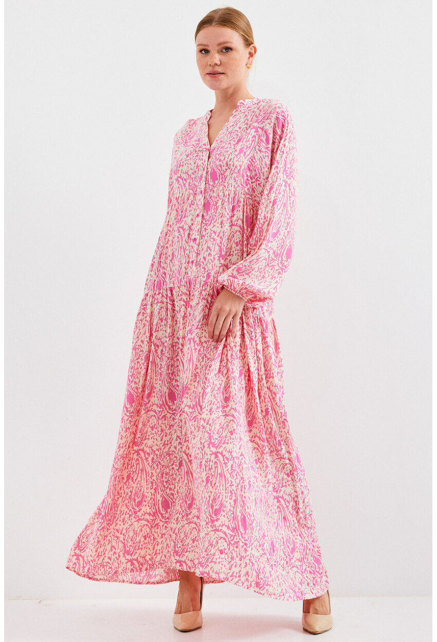 2423 Authentic Patterned Dress
