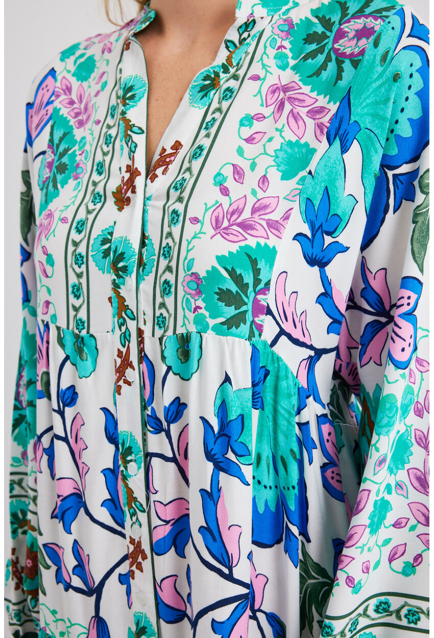 2423 Authentic Patterned Dress