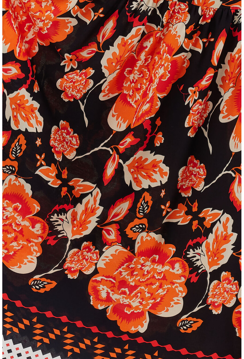 2423 Authentic Patterned Dress