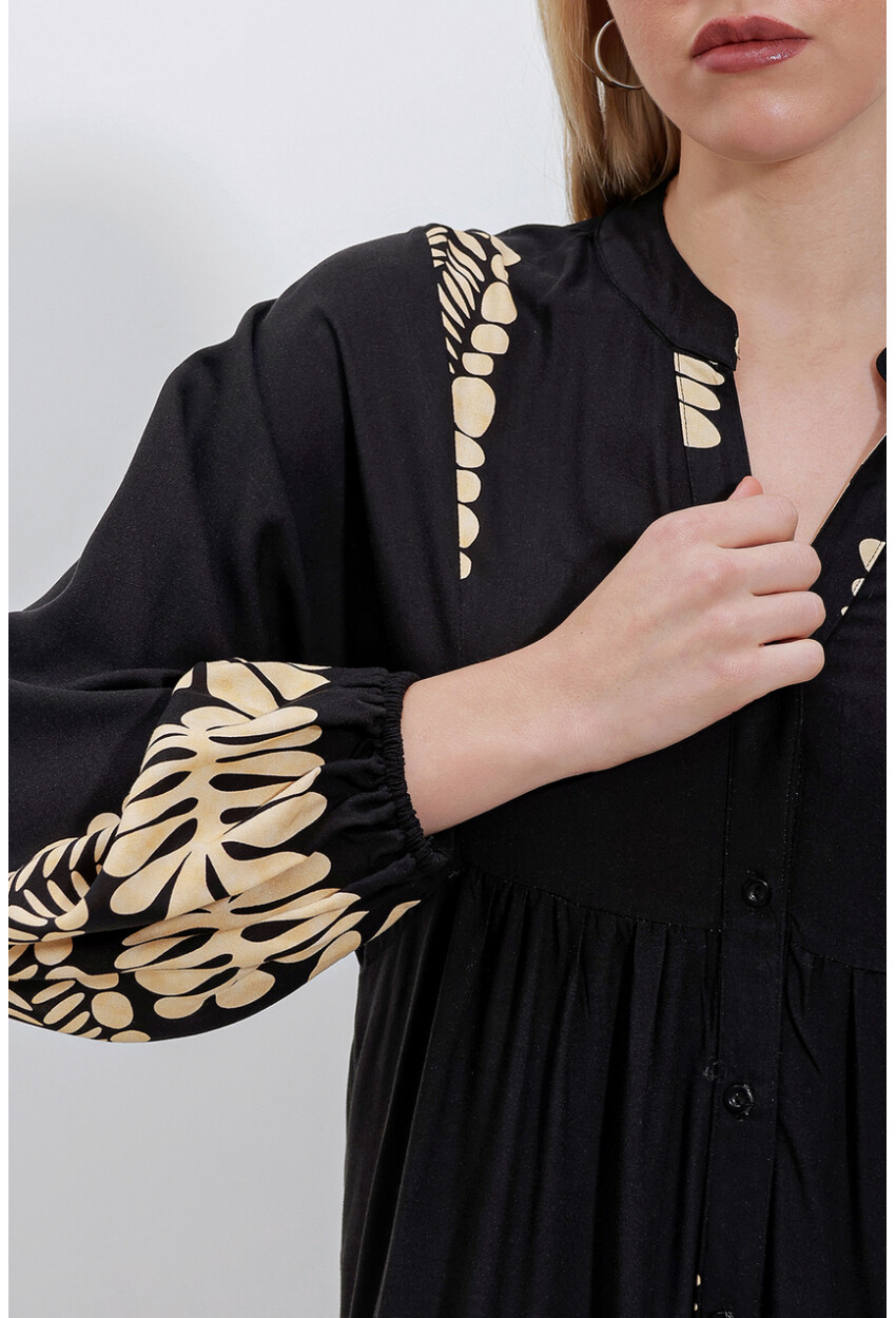 2423 Authentic Patterned Dress