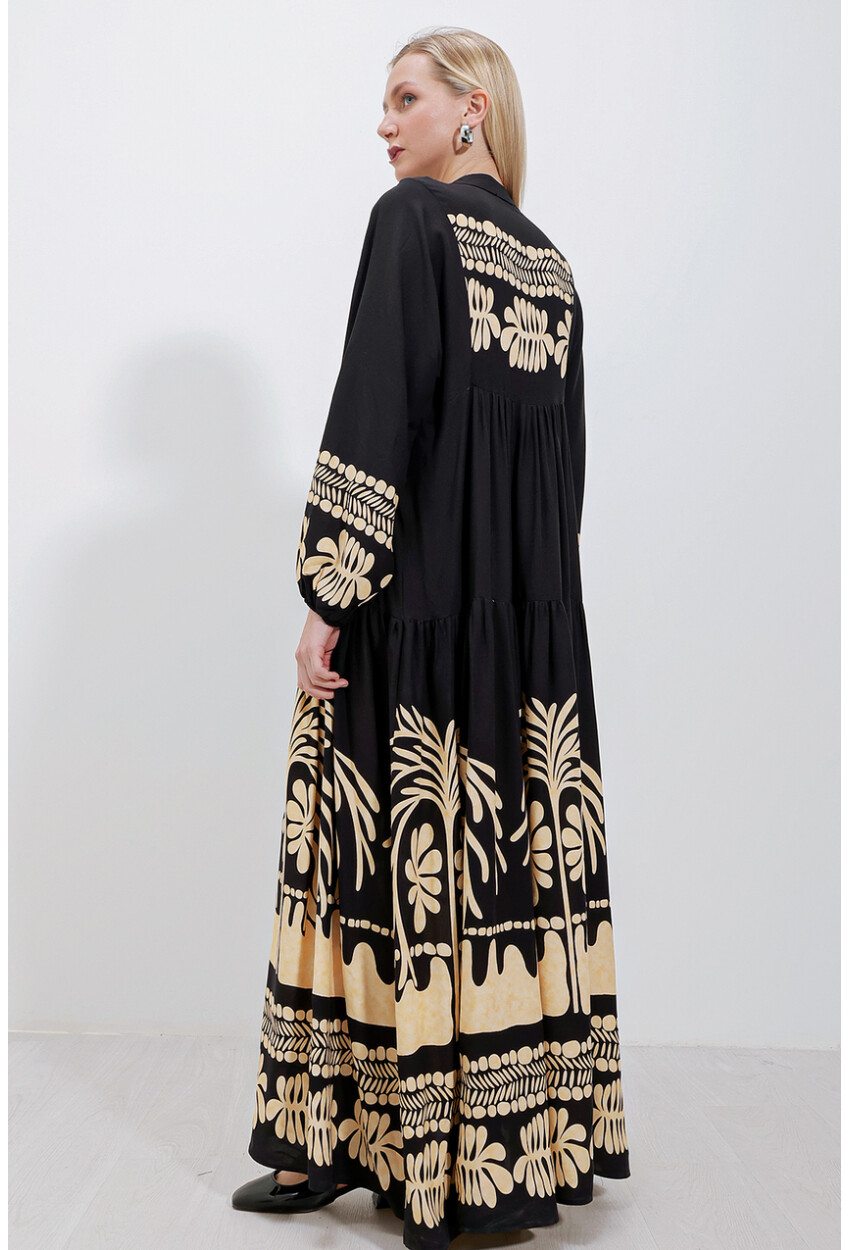 2423 Authentic Patterned Dress