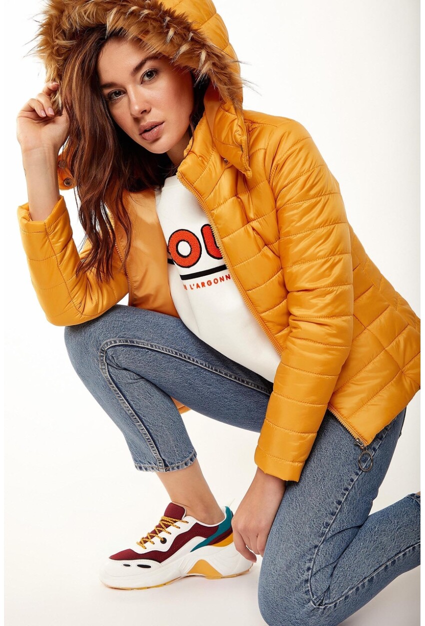 5083 Hooded Puffer Coat