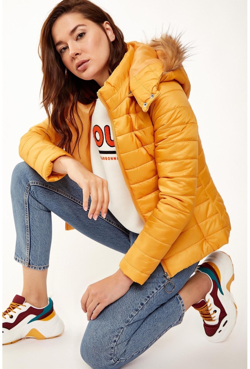 5083 Hooded Puffer Coat
