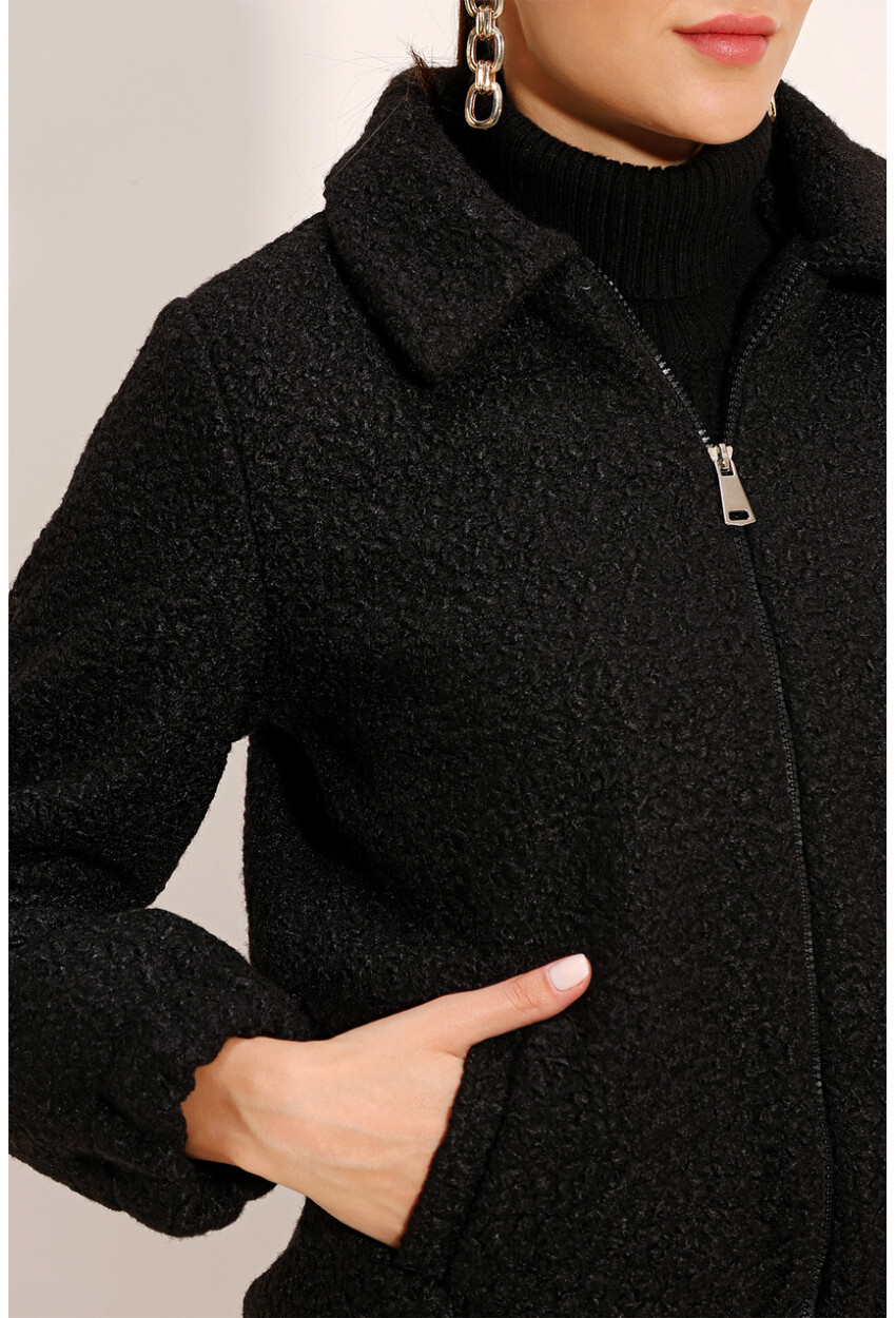 5175 Oversized Boucle Jacket