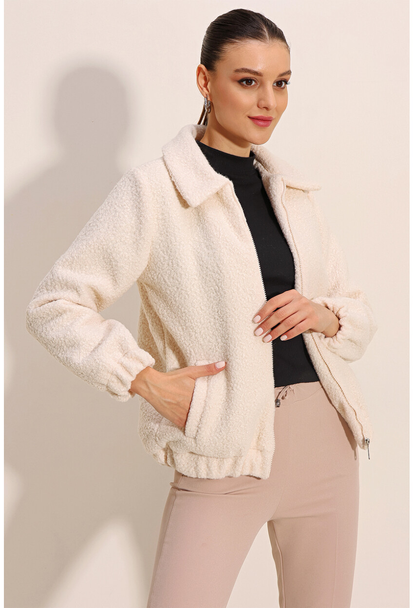 5175 Oversized Boucle Jacket
