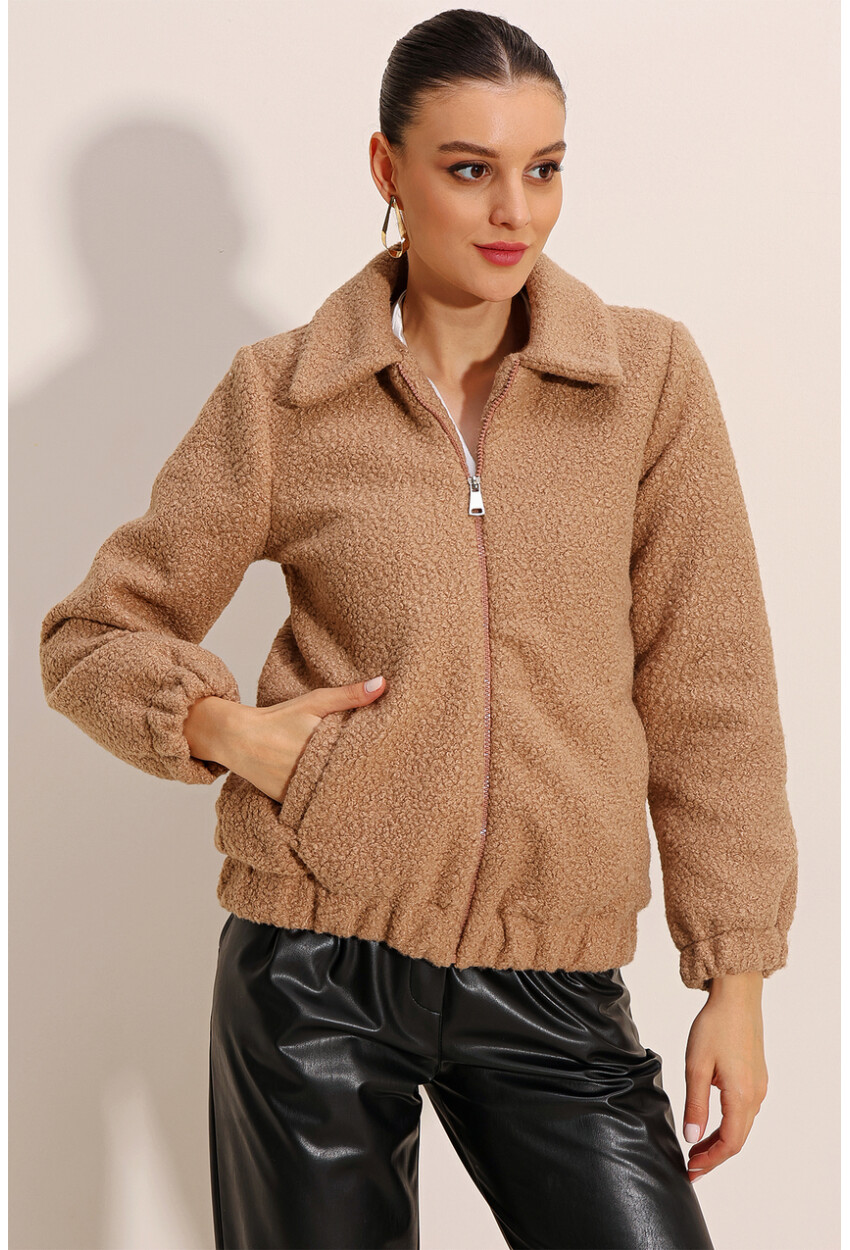 5175 Oversized Boucle Jacket