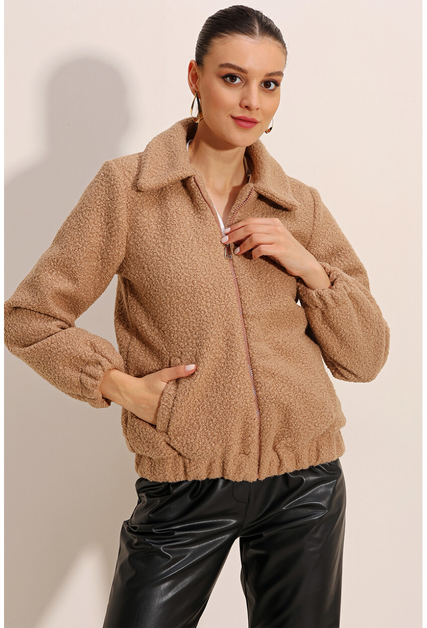 5175 Oversized Boucle Jacket