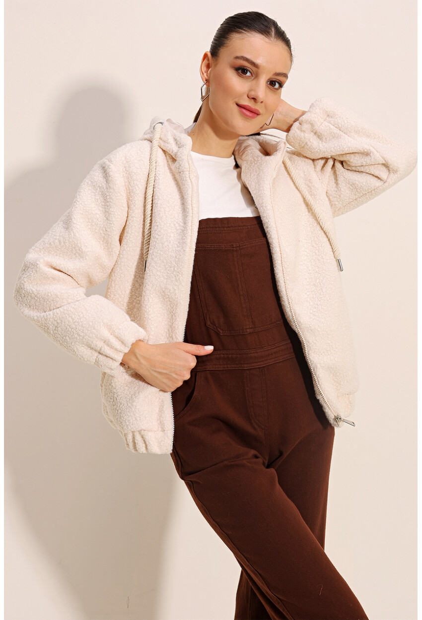 5180 Wide Fit Hooded Coat