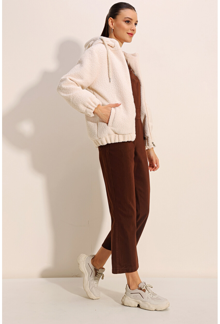 5180 Wide Fit Hooded Coat