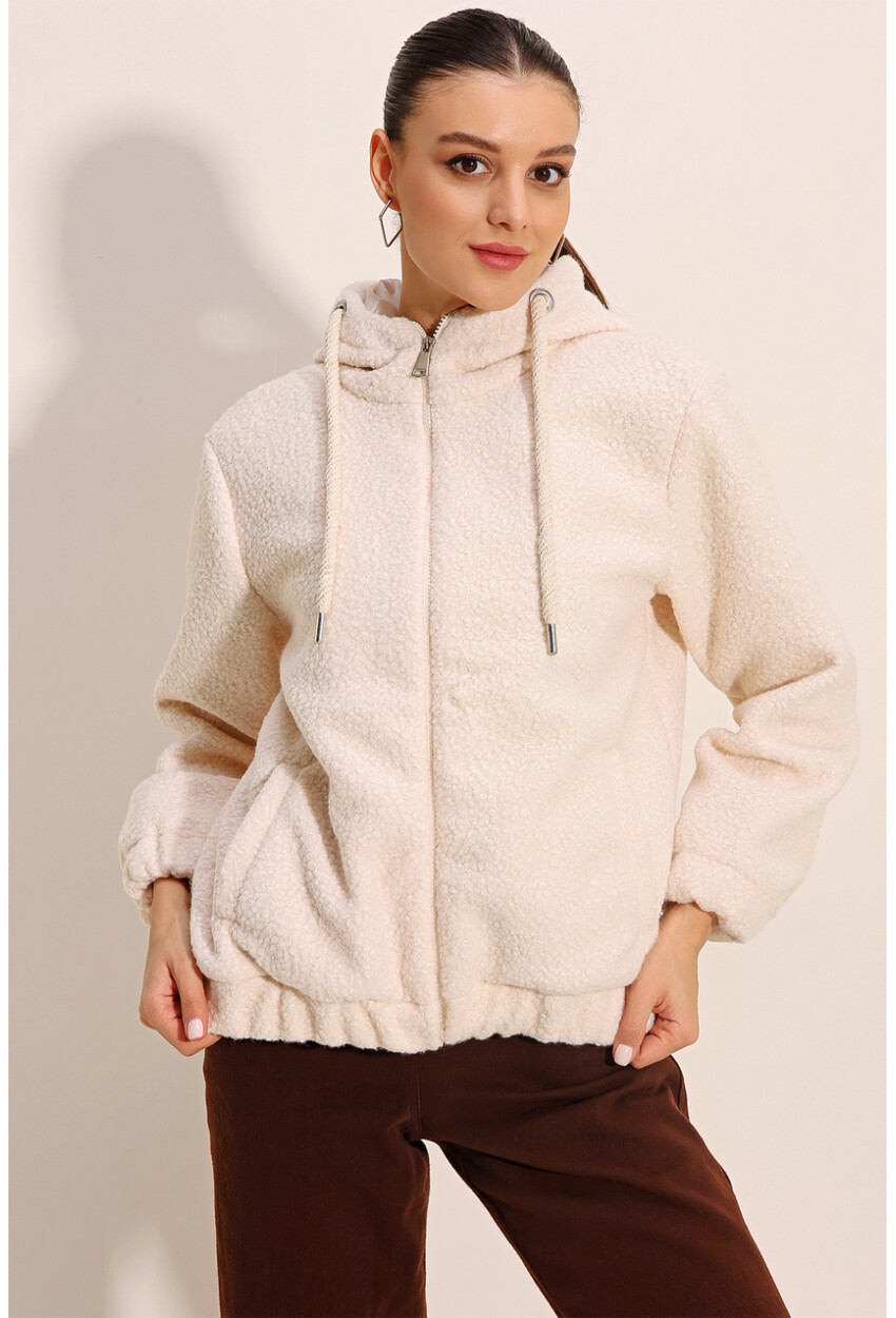 5180 Wide Fit Hooded Coat