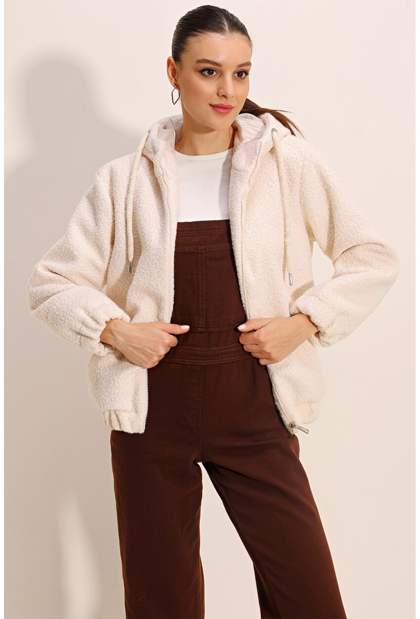 5180 Wide Fit Hooded Coat