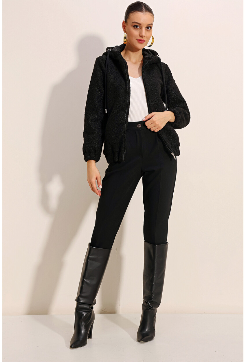 5180 Wide Fit Hooded Coat