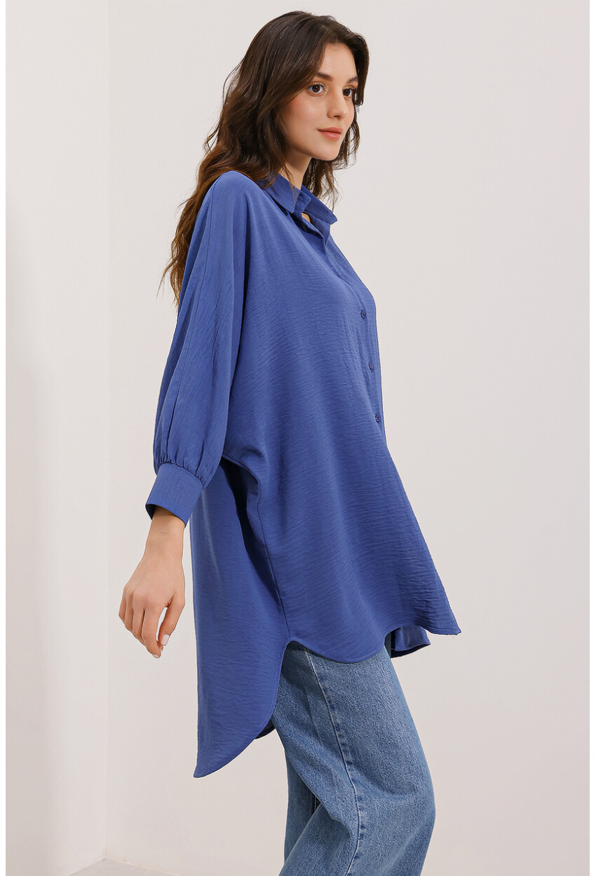 5914 Oversized Shirt Tunic