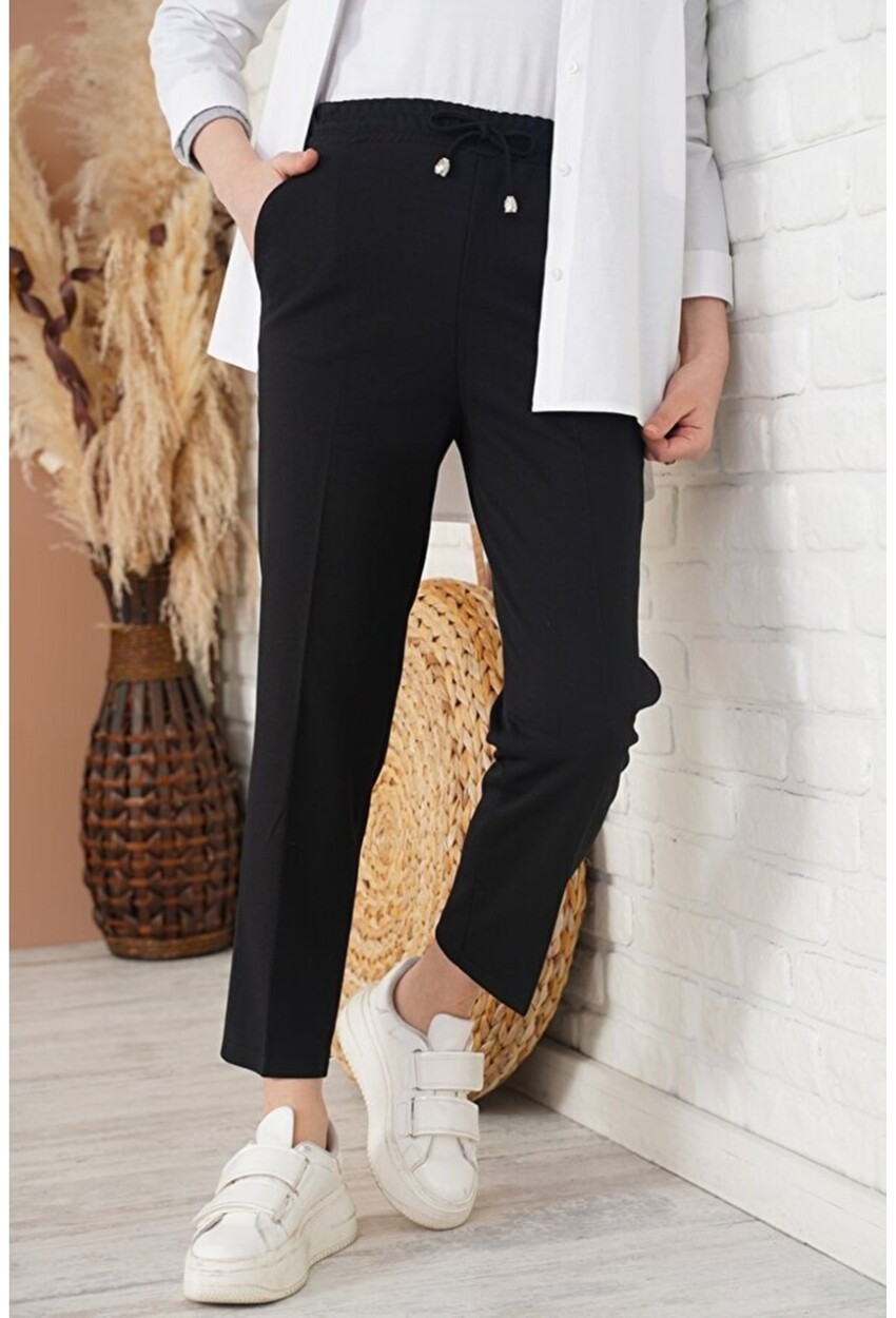 6560 Elastic Waist Drawstring Pants