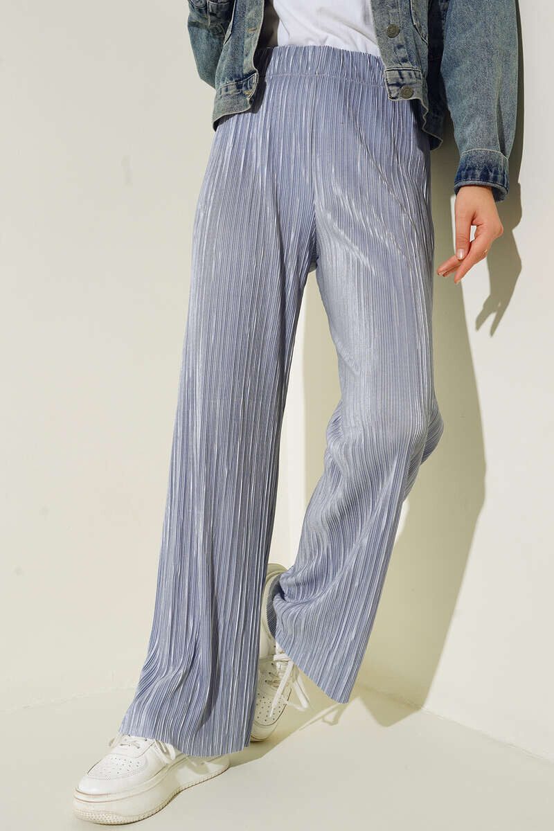6606 Piliseli Parlak Pantolon