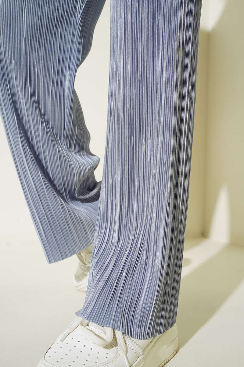 6606 Piliseli Parlak Pantolon