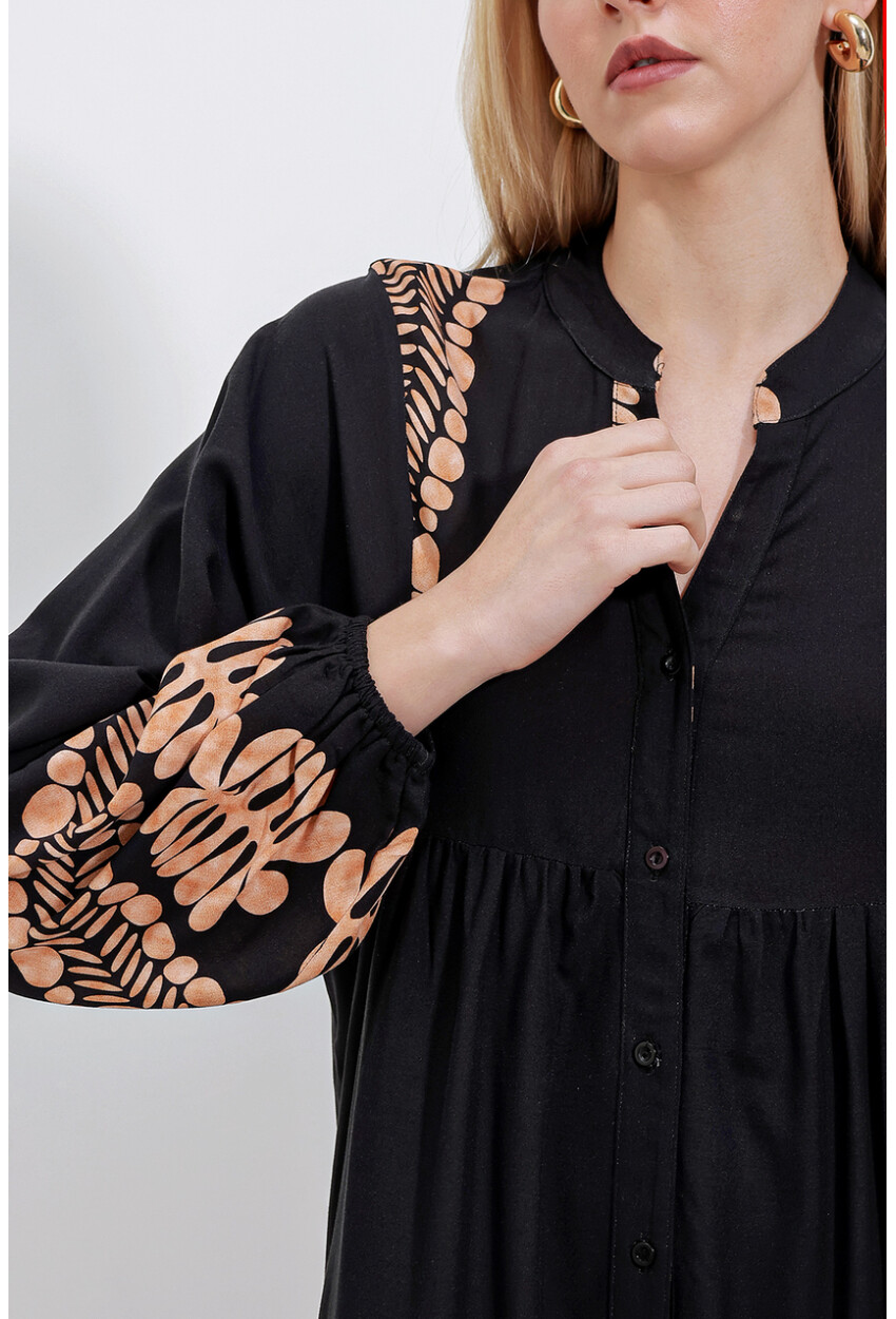 2423 Authentic Patterned Dress