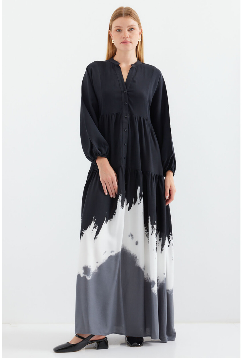 2423 Authentic Patterned Dress