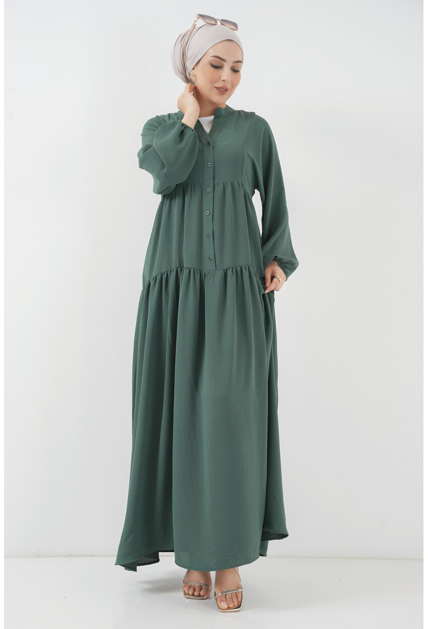 2423 Authentic Patterned Dress